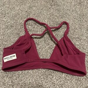 Muscle Nation braided bralette